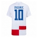 Hrvatska Luka Modric #10 Replike Domaci Dres EP 2024 Kratak Rukav